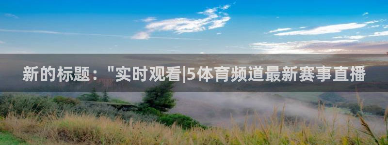 新的标题：\